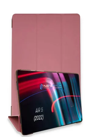 Newface Apple iPad Air 5 (2022) Kılıf Tablet Smart Kılıf - Pembe