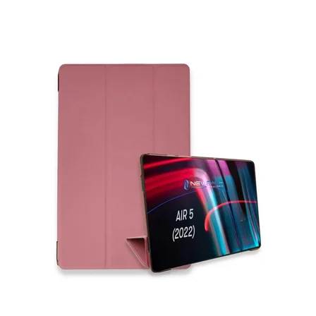 Newface Apple iPad Air 5 (2022) Kılıf Tablet Smart Kılıf - Pembe