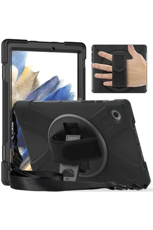 Newface Lenovo M10 Plus 10.6 125FU/128FU Kılıf Amazing Tablet Kapak - Siyah