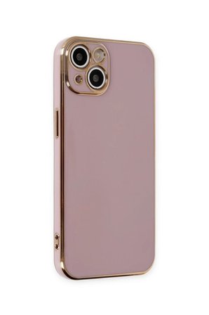 Newface Apple iPhone 15 Kılıf Volet Silikon - Mor