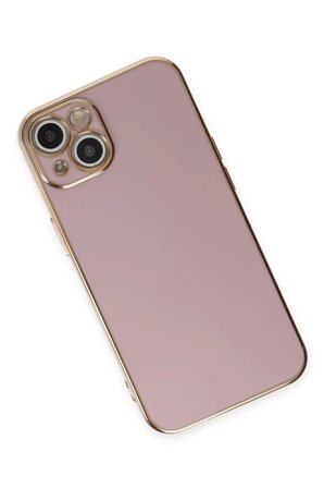 Newface Apple iPhone 15 Kılıf Volet Silikon - Mor