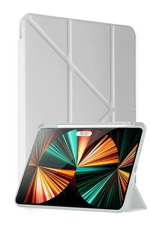 Newface Huawei MatePad Air 11.5 Kılıf Kalemlikli Mars Tablet Kılıfı - Gri