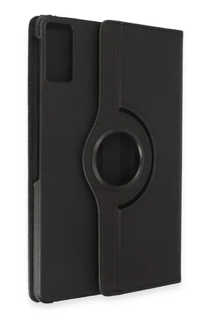 Newface Xiaomi Redmi Pad SE Kılıf 360 Tablet Deri Kılıf - Siyah