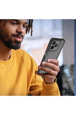 Newface Realme C53 Kılıf Elegant Kapak - Açık Mavi