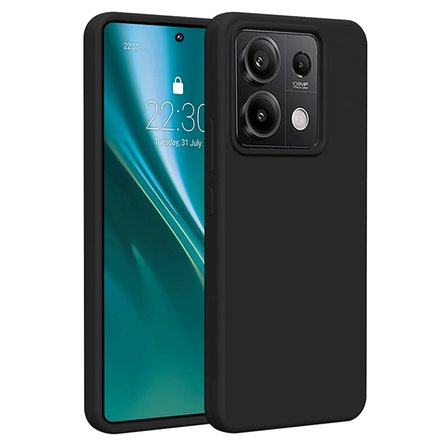 Newface Xiaomi Redmi Note 13 Pro 5G Kılıf First Silikon - Siyah