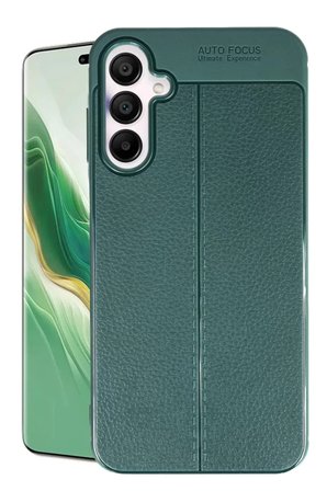 Newface Samsung Galaxy A15 4G Kılıf Auto Focus Kapak - Koyu Yeşil