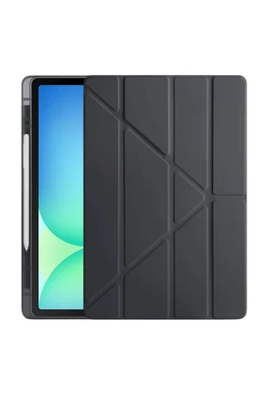 Newface Apple iPad Pro 11 (2024) Kılıf Kalemlikli Hugo Tablet Kılıfı - Siyah