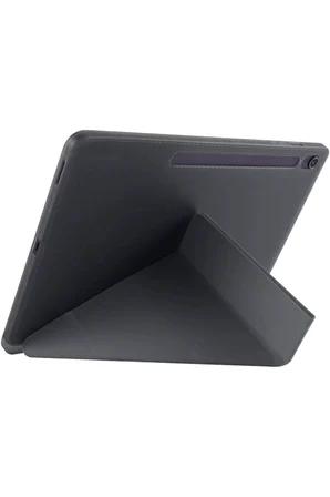 Newface Apple iPad Pro 13 (2024) Kılıf Kalemlikli Hugo Tablet Kılıfı - Siyah