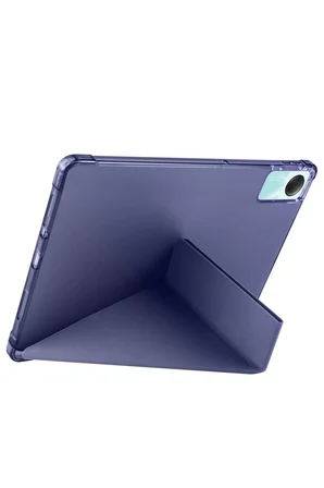 Newface Xiaomi Redmi Pad SE 4G Kılıf Kalemlikli Mars Tablet Kılıfı - Lacivert