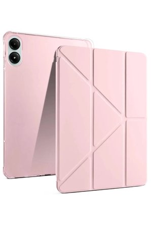 Newface Xiaomi Redmi Pad Pro 12.1 Kılıf Kalemlikli Mars Tablet Kılıfı - Rose Gold