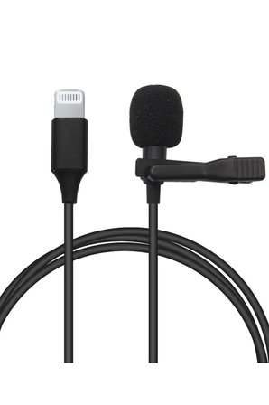 Newface Lightning 2 Metre Double Mikrofon - Siyah