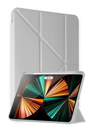 Newface Xiaomi Redmi Pad Pro 12.1 Kılıf Kalemlikli Mars Tablet Kılıfı - Gri