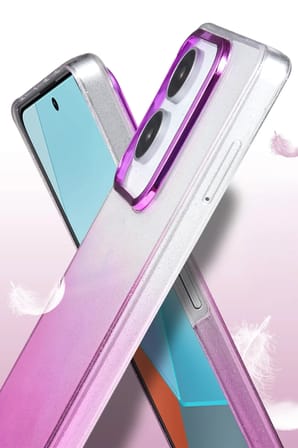 Newface Xiaomi Redmi Note 13 Pro 4G Glossy Kapak - Mor