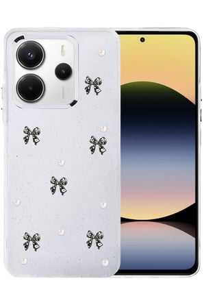 Newface Xiaomi Redmi Note 14 4G Fiyonk Desenli Kapak - Desen 8