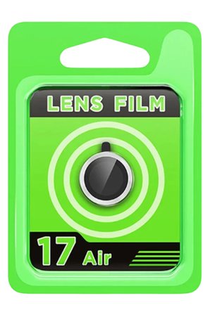 Newface Apple iPhone 17 Air Raze Metal Kamera Lens - Gümüş