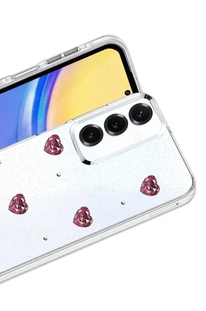 Newface Samsung Galaxy A57 5G Fiyonk Desenli Kapak - Desen 3