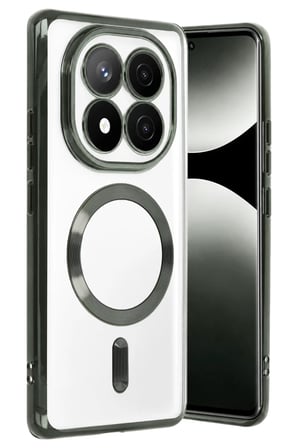 Newface Xiaomi Redmi Note 15 4G Kross Magneticsafe Kapak - Koyu Yeşil