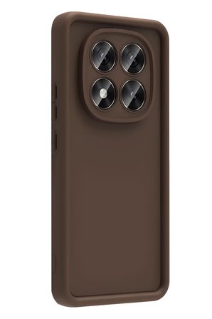 Newface Xiaomi Redmi Note 15 Pro 4G Viera Silikon - Kahverengi