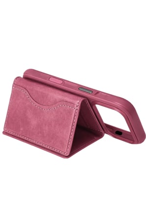 Joko Tema Magsafe Deri Kartlık - Pembe
