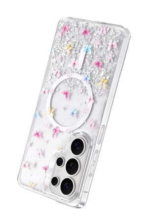 Onegif Samsung Galaxy S26 Ultra Misk Simli Magsafe Kapak - Desen 4