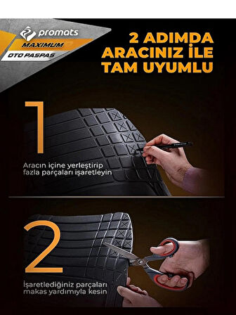 SPECIL PROMATS  Ford Kuga   4-D OTO PASPAS ((MAXIMUM SİYAH))