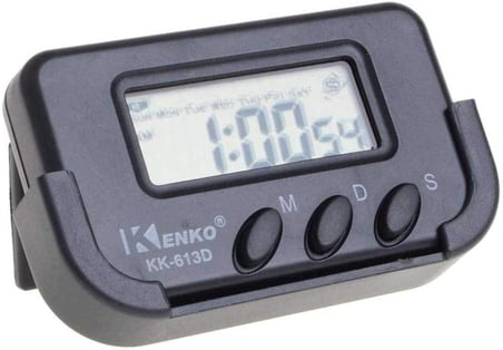 Kenko KK-613D Dijital Küçük Masa-Araba Saati-Alarm-Kronometre