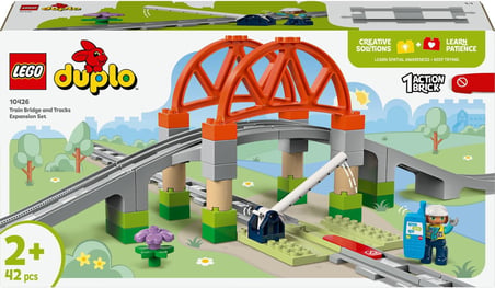 LEGO DUPLO Town Tren Köprüsü ve Rayları Ek Seti 10426