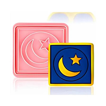 Ramazan Ayı Özel Kurabiye Kalıbı Şekillendirici Kopat 2'li
