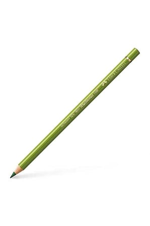 Faber-Castell 5 renkli kalemi poli kromos mine 3,8 mm yağlı boya, dünya, yeşil