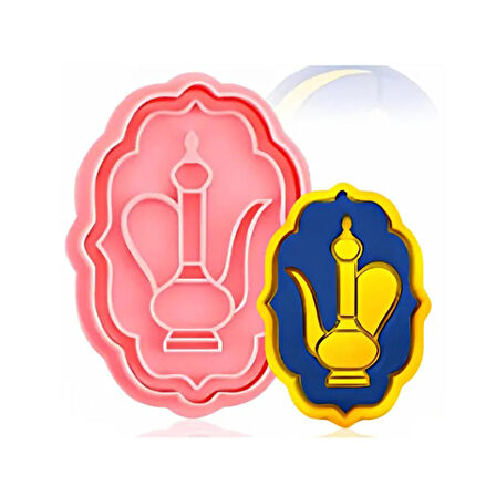 Ramazan Ayı Özel Kurabiye Kalıbı Şekillendirici Kopat 2'li