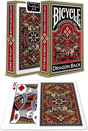 Bicycle® Tragic Royalty Deck  GoldDragonBack