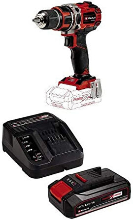 Einhell TP-CD 18/50 Li BL - Solo, Akülü Vidalama ve Einhell 18V 2,5 Ah PXC Starter Kit (Başlangıç S