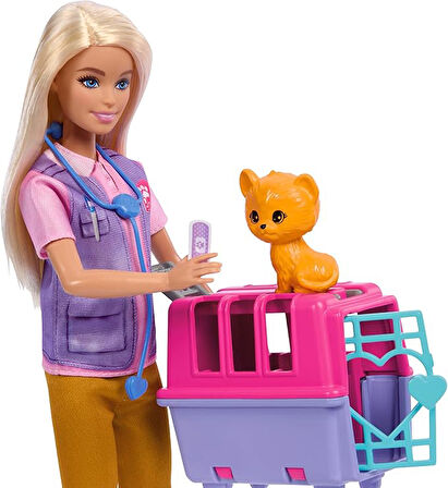 Barbie Veteriner Mini Oyun Seti