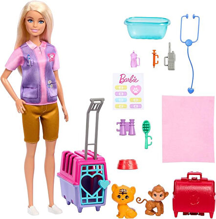 Barbie Veteriner Mini Oyun Seti