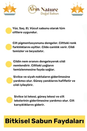 #Sabun  Doğal Güzel Kokulu El Yüz Saç Cilt Vücut Orijinal Bitkisel Limon Sabunu 120G - 8 Adet
