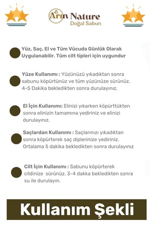 #sabun Doğal Güzel Kokulu El Yüz Saç Cilt Vücut Orijinal Bitkisel Siirt Bıttım Sabunu 120g - 7 Adet
