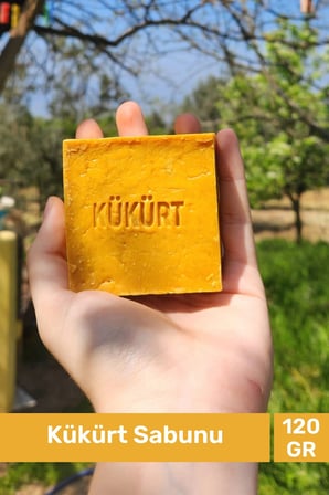 #Sabun  Güzel Kokulu El Yüz Saç Cilt Vücut Orijinal Kükürt Sabunu 120G - 4 Adet