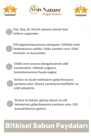 #Sabun  Güzel Kokulu El Yüz Saç Cilt Vücut Orijinal Çörek Otlu Sabunu 120G - 4 Adet