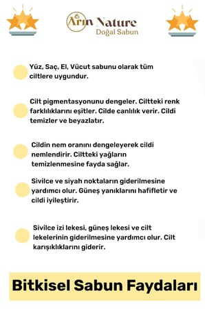 #Limonsabunu  Güzel Kokulu El Yüz Saç Vücut Orijinal Bitkisel Limon Sabunu 120G - 10 Adet