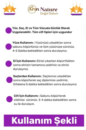 #Ran  Doğal Güzel Kokulu El Yüz Saç Vücut Orijinal Bitkisel Ran Sabunu 120G - 3 Adet