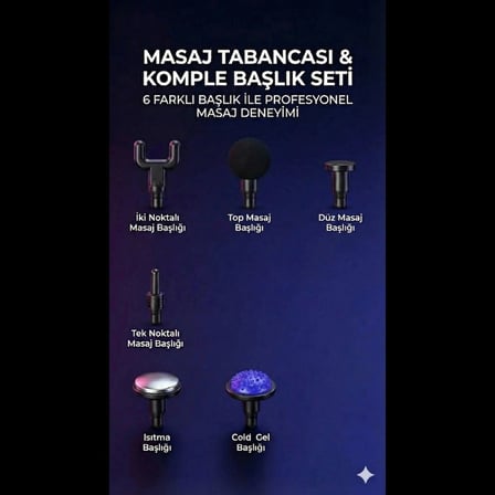 Özel Üretim Sıcak Ve Soğuk Terapili Masaj Tabancası Şarjlı Isıtmalı Masaj Cihazı Sporcu Masaj Aleti