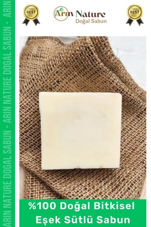 #Eseksutlu Guzel Kokulu El Yuz Sac Vucut Orijinal Bitkisel Esek Sutlu Sabunu 120G 3 Adet