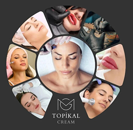 GRİMALDİ Topikal Krem Anestezi Lazer,botoks,dolgu,kalıcı Makyaj,dermapen,dermaroller,işlem Öncesi Krem 50ml