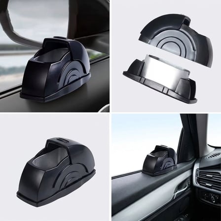 BUFFER® Araç İçi Salyangoz Küllük – Sürgülü Kapaklı, Metal Hazneli, Koku Yayılımını Azaltmaya Yardımcı Kapı Koluna Takılabilen Otomobil Küllüğü