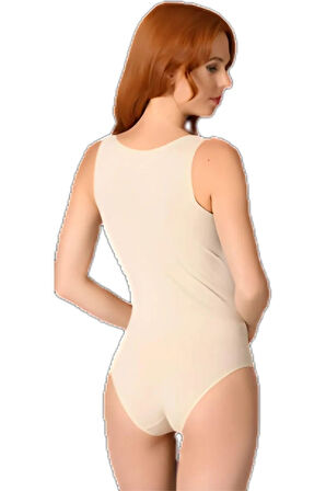 DİKİŞSİZ KALIN ASKILI BADİ KORSE KADIN 4448