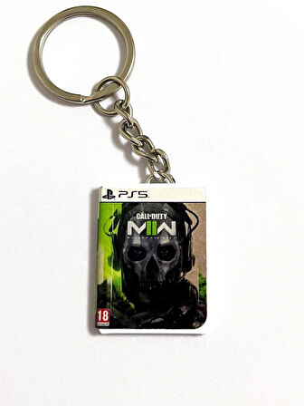 Call Of Duty Modern Warfare 2 Minyatür Ps5 Oyun Kutusu Anahtarlık