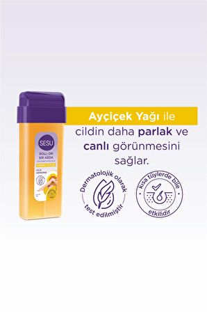 Sesu Normal Ciltler  Roll-on Sir Ağda 3x100ml