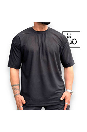 Köpük Kumaş Oversize T-Shirt