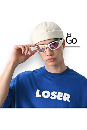 Loser Baskılı Erkek Oversize T-Shirt