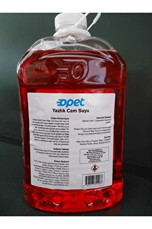 Yazlık Cam Suyu 4.5 Litre Kokulu